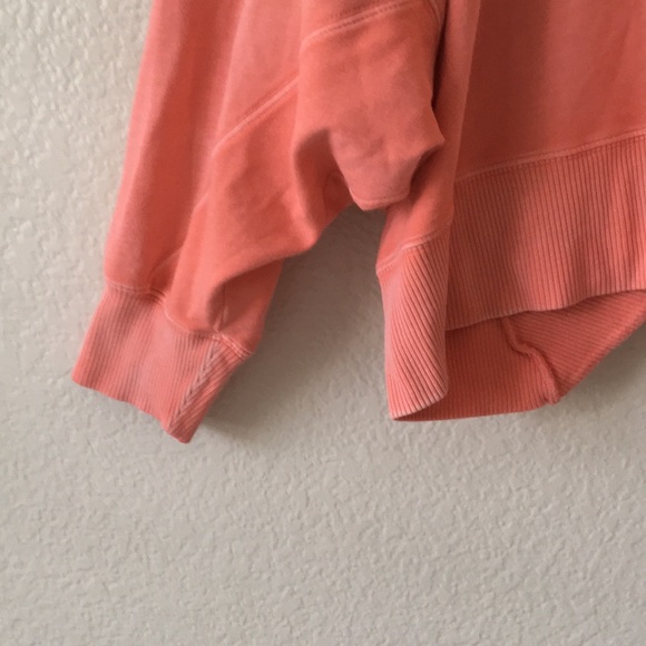 Free People Back It Up Pullover Sweatshirt Top XS - Picture 5 of 16